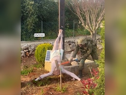 Israeli Army Probes Image Of Soldier Hitting Jesus Statue In Lebanon