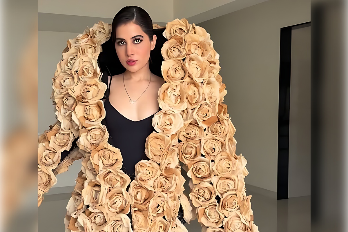 Uorfi Javed's Creative 3D Coffee Look Wins The Internet