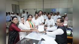 Sunetra Pawar Files Nomination From Baramati, Mentions Ajit Pawar's Dreams