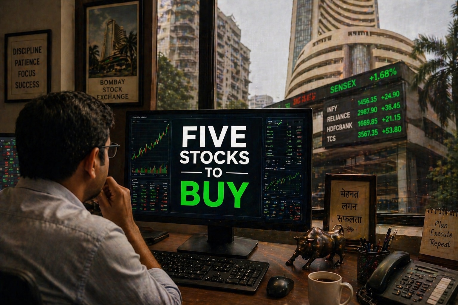 NDTV lists five stocks to buy: Federal Bank, GAIL, Eicher Motors and others