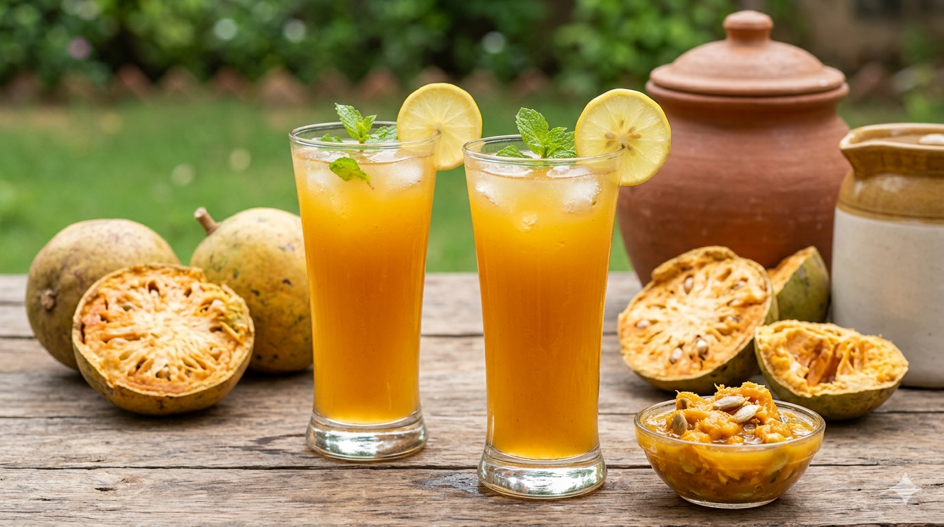 This Traditional Bael Sharbat Recipe Is A Simple Way To Stay Cool In Summer