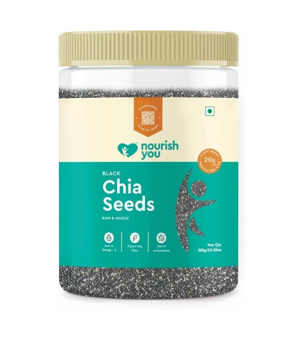 Click here to buy: Nourish You Raw Black Chia