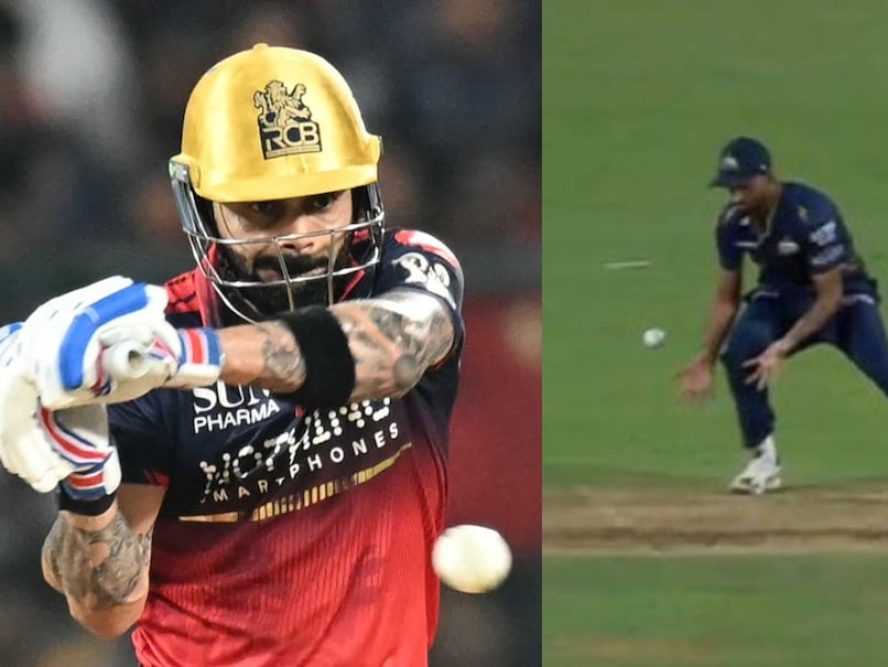 Gujarat Titans Star, Who Dropped Virat Kohli's Catch At 0, Sent Blunt Advice: "Put More Work"