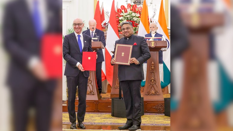 डिफेंस, टेक्नोलॉजी, ऑडियो-विजुअल को-प्रोडक्शन... भारत-ऑस्ट्रिया के बीच कई डील पर लगी मुहर