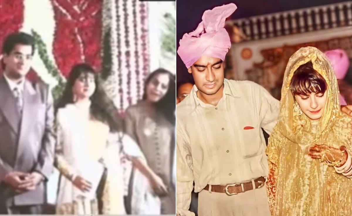 अजय देवगन की बहन के वेडिंग रिसेप्शन में लगा था सितारों का मेला, सिंघम ने दिया था कुंवारी काजोल के साथ पोज