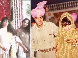 अजय देवगन की बहन के वेडिंग रिसेप्शन में लगा था सितारों का मेला, बारातियों के स्वागत में बिजी सिंघम ने दिया था कुंवारी काजोल के साथ पोज