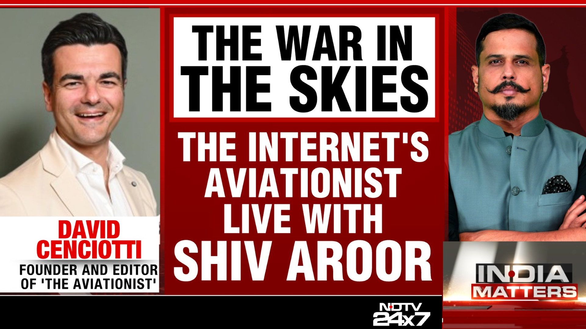 The War In The Skies: The Internet's Aviationist Speaks To NDTV