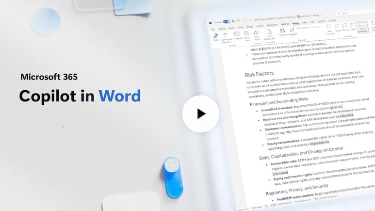 Microsoft's New AI-Powered Copilot Features In Word: Track Changes, Contextual Comments, Table Of Contents