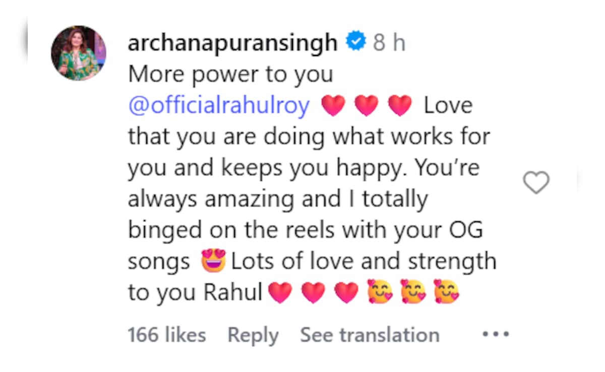 Archana Puran Singh Defends Rahul Roy Amid Massive Trolling: ‘I Totally Binge-Watched The Reels’