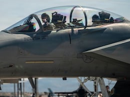 Pics: Indian Air Force Chief Flies F-15 Fighter Jet During US Visit