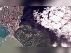Russian Town Sees Toxic Rain After Ukraine Strike, Officials Issue Warning