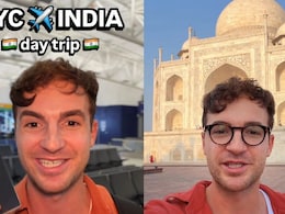 US Influencer's 24-Hour Trip To India Just To See Taj Mahal Stuns The Internet