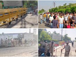 Rajasthan: झुकने को तैयार नहीं मजदूर, BKT कंपनी के गेट पर बैरिकेडिंग से और बिगड़ी बात; भारी पुलिस बल तैनात