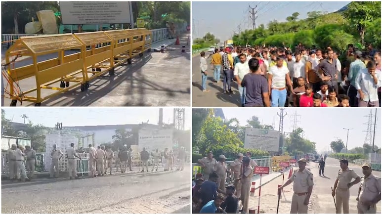 Rajasthan: झुकने को तैयार नहीं मजदूर, BKT कंपनी के गेट पर बैरिकेडिंग से और बिगड़ी बात; भारी पुलिस बल तैनात