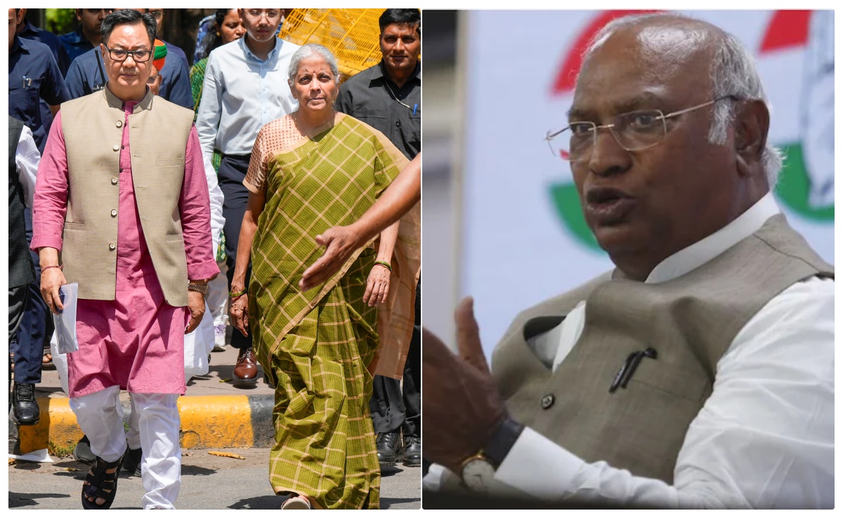 खरगे के 'आतंकी' वाले बयान की शिकायत करने चुनाव आयोग पहुंचा बीजेपी डेलिगेशन, कांग्रेस से माफी की मांग