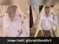 Security Guard In Hyderabad Performs Duties Under Mosquito Net, Sparks Debate