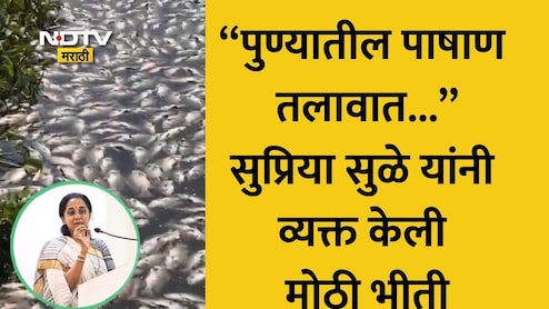 Pune News: 'पुण्यातील पाषाण तलावात 4-5 दिवसांपासून...' सुप्रिया सुळेंनी व्यक्त केली मोठी भीती VIDEO VIRAL
