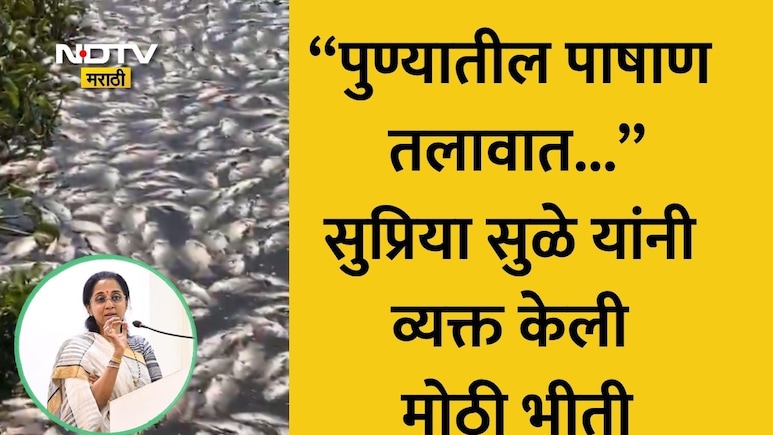 Pune News: 'पुण्यातील पाषाण तलावात 4-5 दिवसांपासून...' सुप्रिया सुळेंनी व्यक्त केली मोठी भीती VIDEO VIRAL