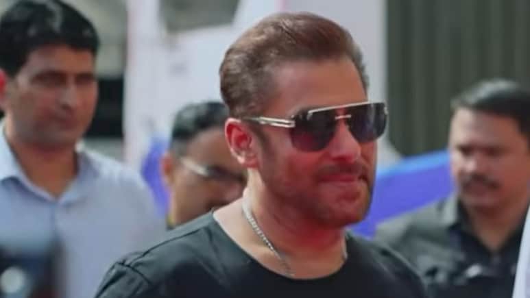 गाड़ियों के काफिले के साथ धूल उड़ाते हुए सेट पर पहुंचे सलमान, कमाल की दिखी फिटनेस, 19 साल छोटी एक्ट्रेस संग शुरू की शूटिंग