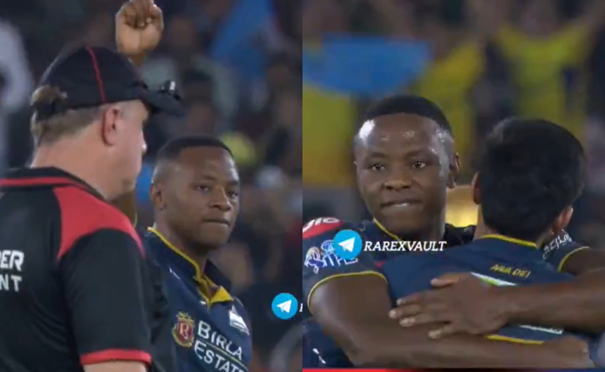 Watch: Kohli Gets Animated Send-Off After Losing His Wicket To Rabada