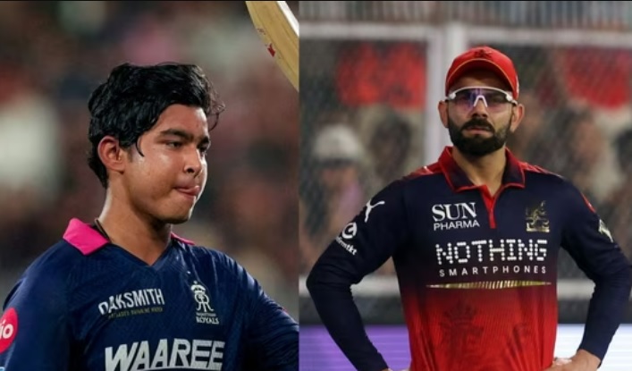 RR vs RCB: वैभव सूर्यवंशी के तूफान को देख विराट कोहली भी हैरत में,4 शब्द वाला मैसेज वायरल