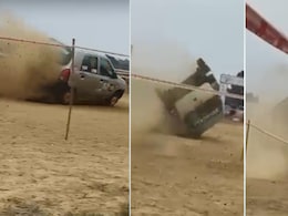 Viral: Maruti Suzuki Alto Flips Thrice After Racetrack Accident, Driver Escapes Unhurt