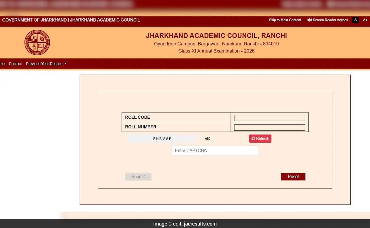 Jharkhand JAC Class 11 Result 2026: Scorecard Out, Download Link Here