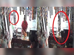 VIDEO: दुकान से सामान लेने के बहाने बातों में उलझाया, फिर गला दबाकर महिला व्यवसायी से चेन छीनकर भागा आरोपी