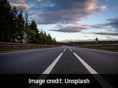 White Wine Flows Down On Road After Double Lorry Crash In UK
