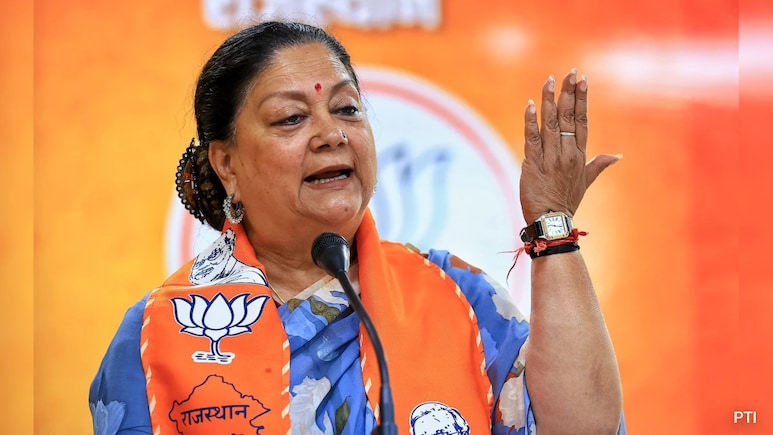 3 Congress Workers Detained In Bhopal In Vasundhara Raje "Fake Letter" Row