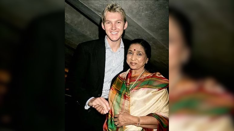 When Brett Lee Collaborated With Asha Bhosle For A Song: "Absolute Legend"