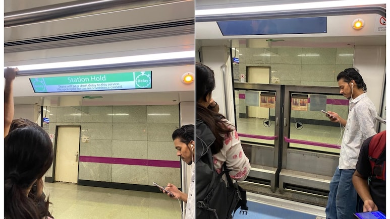 दिल्ली मेट्रो के इस रूट पर यात्रा करने वाले ध्यान दें! 3 से 4 मिनट तक रुक-रुककर चल रही ट्रेन