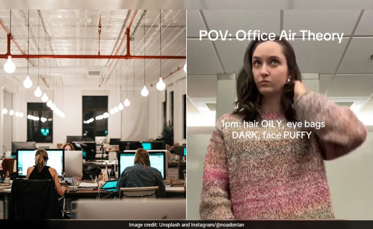 Woman Claims "Office Air" Damaging Her Skin And Hair: 'I Don't Feel Like Myself'