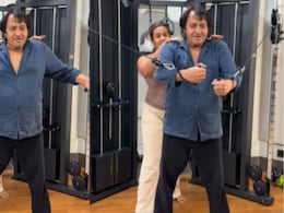 Viral Video: Veteran Actor Ranjeet Performs Cable Chest Fly At 84, Internet Calls Him "Cutest"