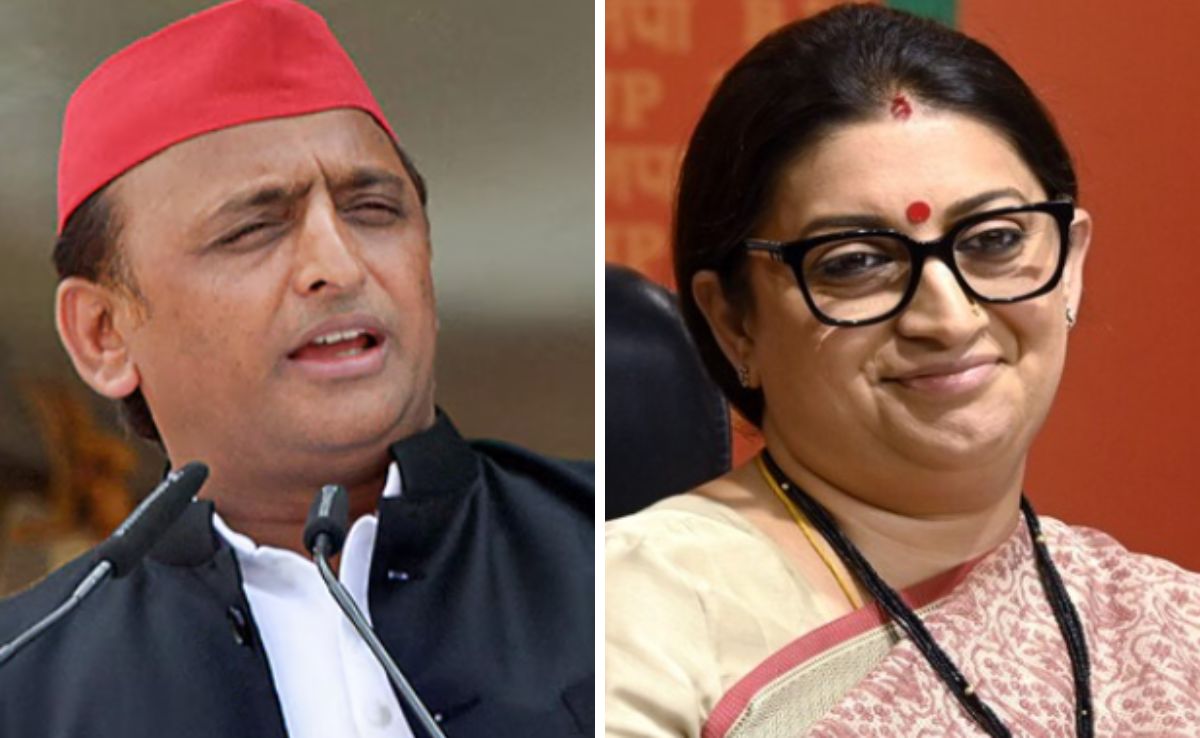 Akhilesh Yadav's 'Saas-Bahu' Jibe Draws Smriti Irani's 'Inheritor' Retort