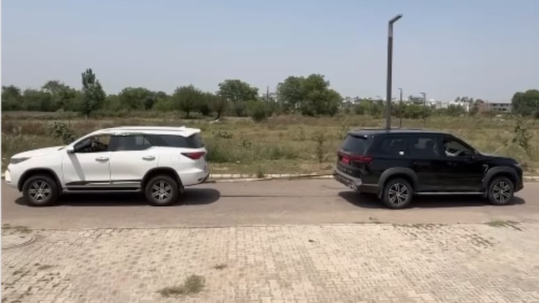 MG Majestor Vs Toyota Fortuner Tug Of War: Video Reveals The Winner