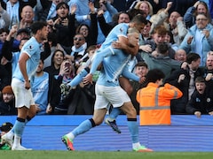 Haaland Leads Man City To 2-1 Victory vs Arsenal, Title Race Blown Wide Open