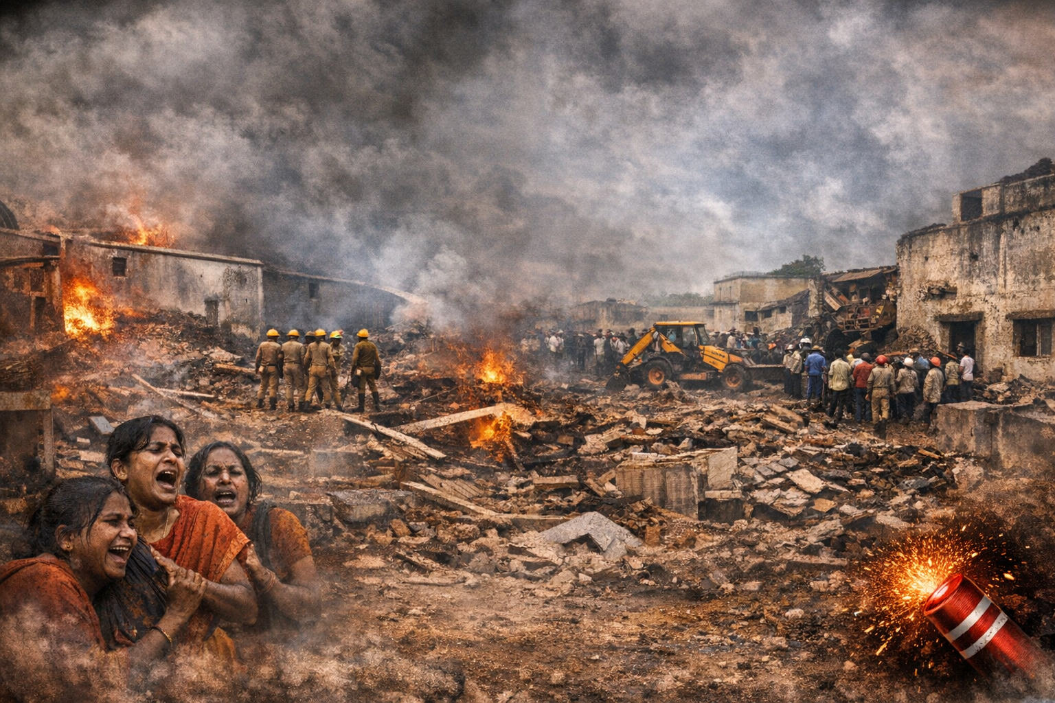 बारूद की एक चिंगारी और उजड़ते परिवार, कब‑कब हुए पटाखा फैक्ट्री ब्लास्ट