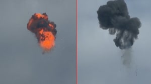 Russian Drone Shot Down Above Dnipro In Ukraine During Deadly Attack