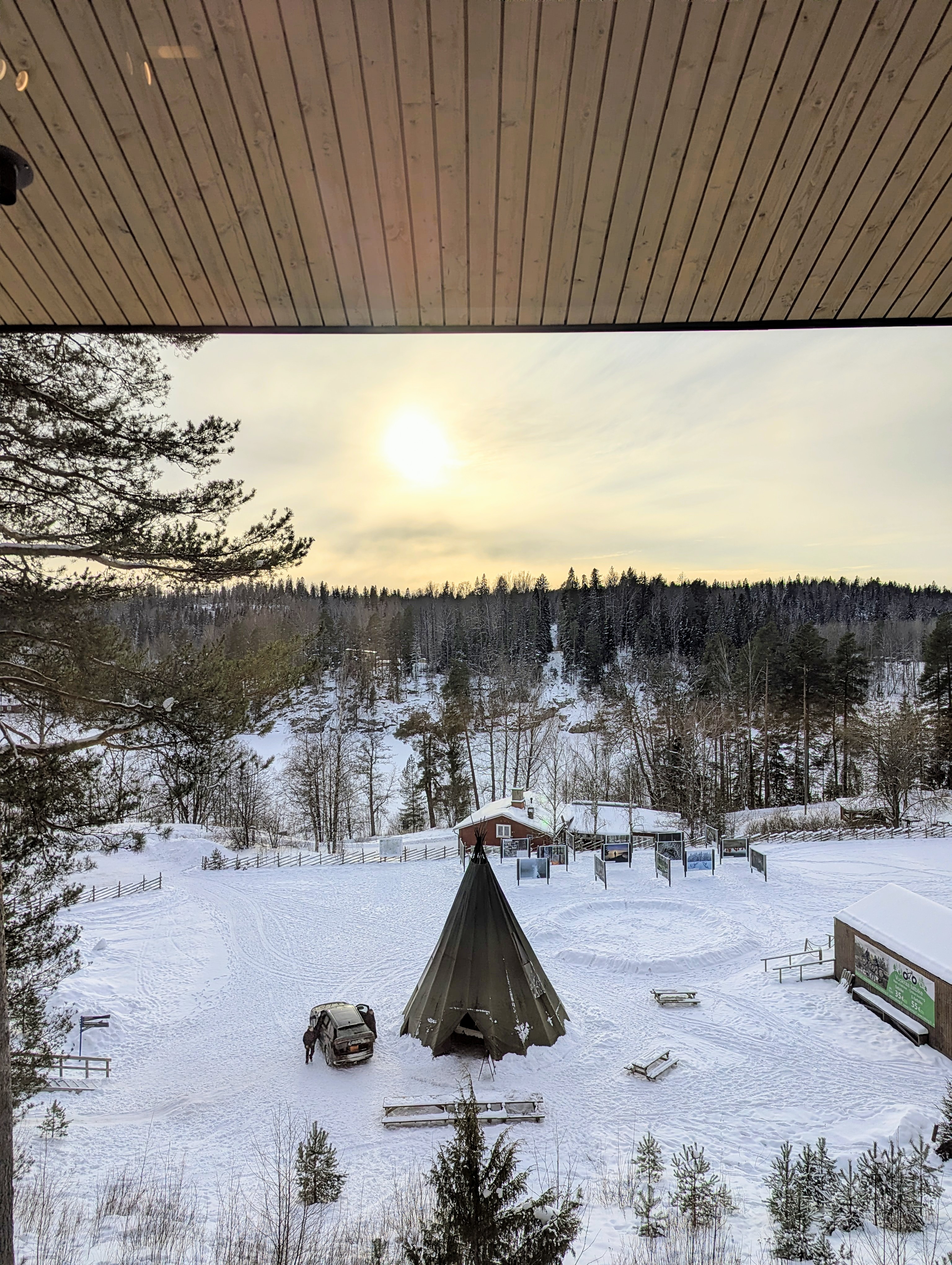 The Finnair Kitchen in the middle of Nuuksio National Park. Photo: Author The Finnair Kitchen in the middle of Nuuksio National Park. Photo: Author