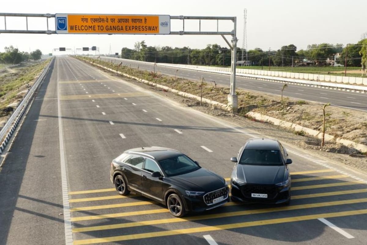 NDTV AutoMate Tests Ganga Expressway's Speed and Infrastructure Capabilities
