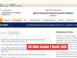 JEE Main Result Download Link Unresponsive Amid Lakhs Of Aspirants Logging In For Session 2 Scorecards