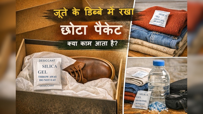 जूतों के डिब्बे में रखा सफेद पैकेट आखिर किस काम आता है? जानें आखिर किस काम आता है ये