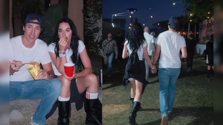 Katy Perry And Boyfriend Justin Trudeau's PDA-Filled Coachella Photos Go Viral