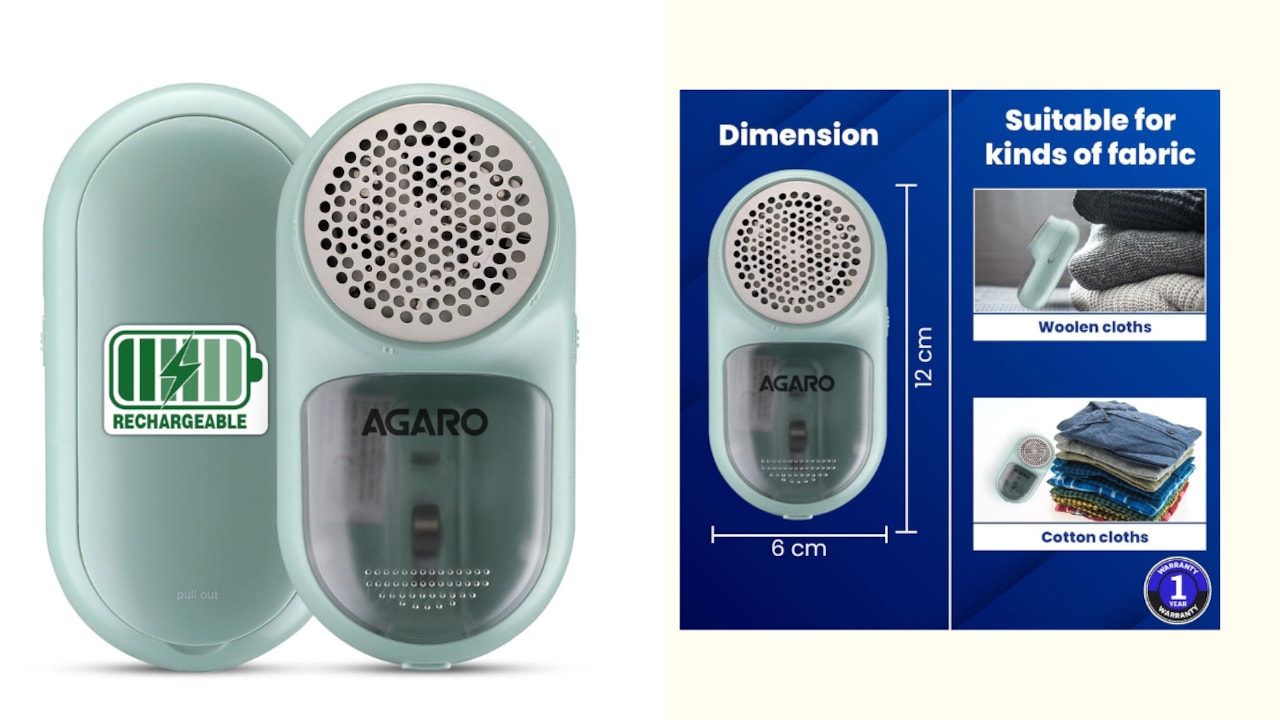 Make old woollen clothes look new with these electric lint removers