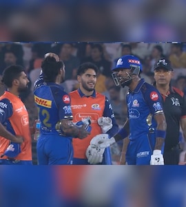 Tilak Varma Triggered By Animated Hardik Pandyas Mid-Match Message, Goes On To Slam MI Fastest Ton In IPL. Watch