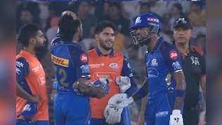 Tilak Varma Triggered By Animated Hardik Pandya's Mid-Match Message, Goes On To Slam MI Fastest Ton In IPL. Watch