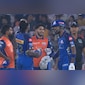 Tilak Varma Triggered By Animated Hardik Pandyas Mid-Match Message, Goes On To Slam MI Fastest Ton In IPL. Watch