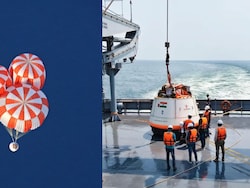 10-Parachute Landing System Successfully Tested For Gaganyaan Crew Module