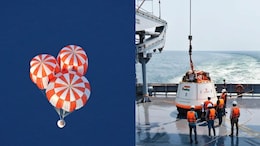 10-Parachute Landing System Successfully Tested For Gaganyaan Crew Module